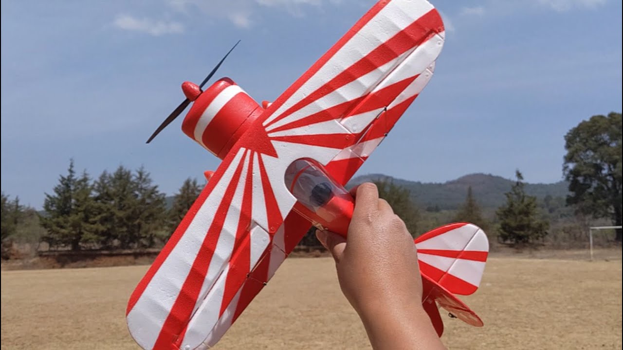 Mini Biplano UMX PITTS S-1 de Radio Control || Excelente Maniobravilidad || Rese&ntilde;a y Impresiones ||