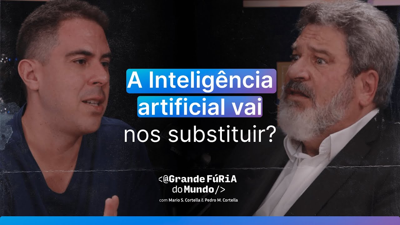 O que Cortella pensa sobre o CHAT GPT? | Mario Sergio Cortella e Pedro Cortella