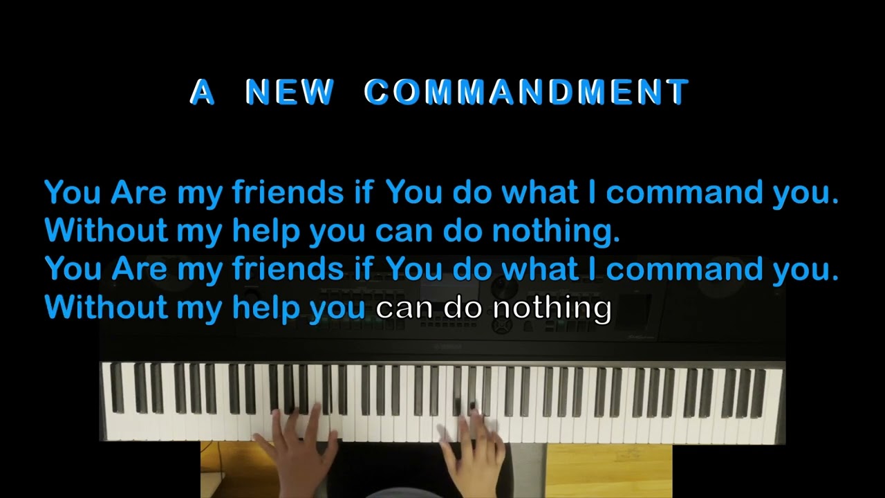A NEW COMMANDMENT - INSTRUMENTAL HYMN - ALETHEA MENEZES