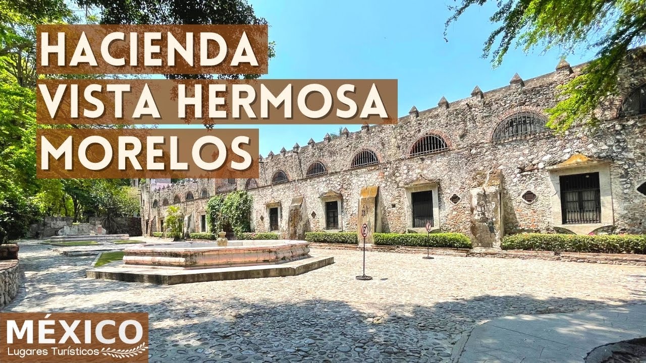 Hotel Hacienda Vista Hermosa a 10 minutos de Tequesquitengo Morelos en 4K | Puente de Ixtla