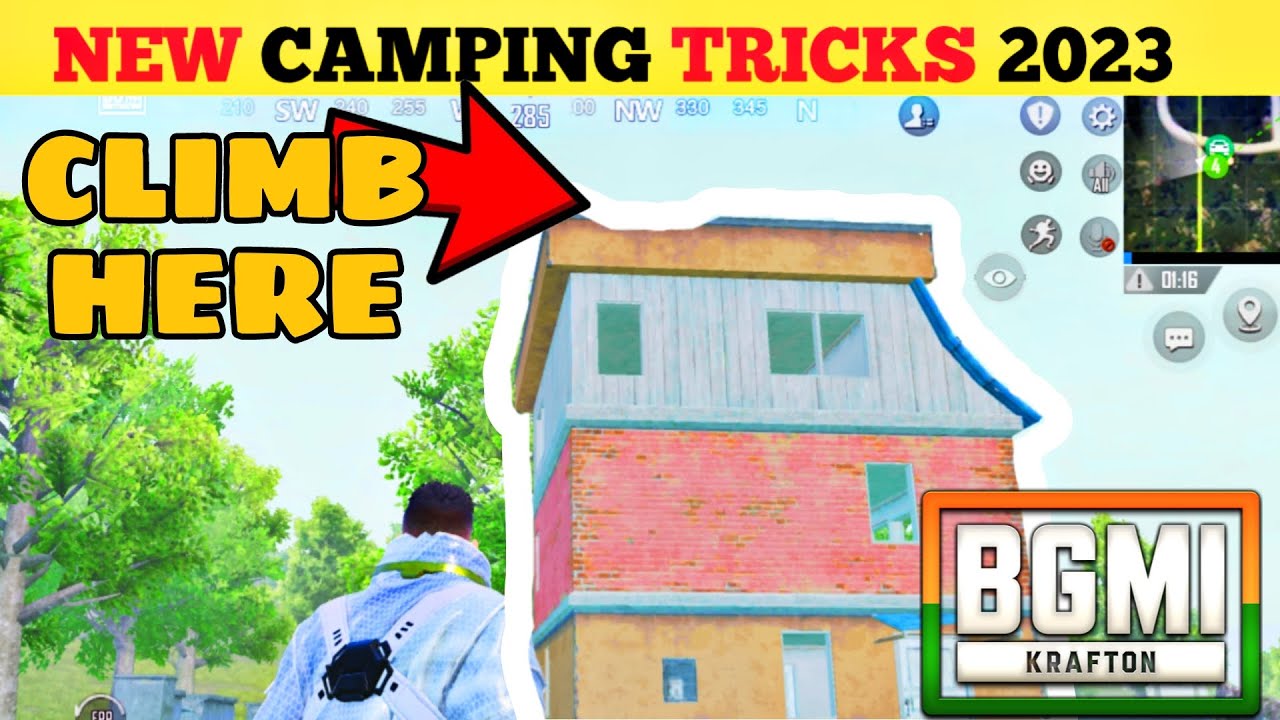 Top hidden places to CaMp in ERANGEL  2023🤫 || RANK PUSH AT ITS BEST 🤩 ( BGMI CONQUEROR.)