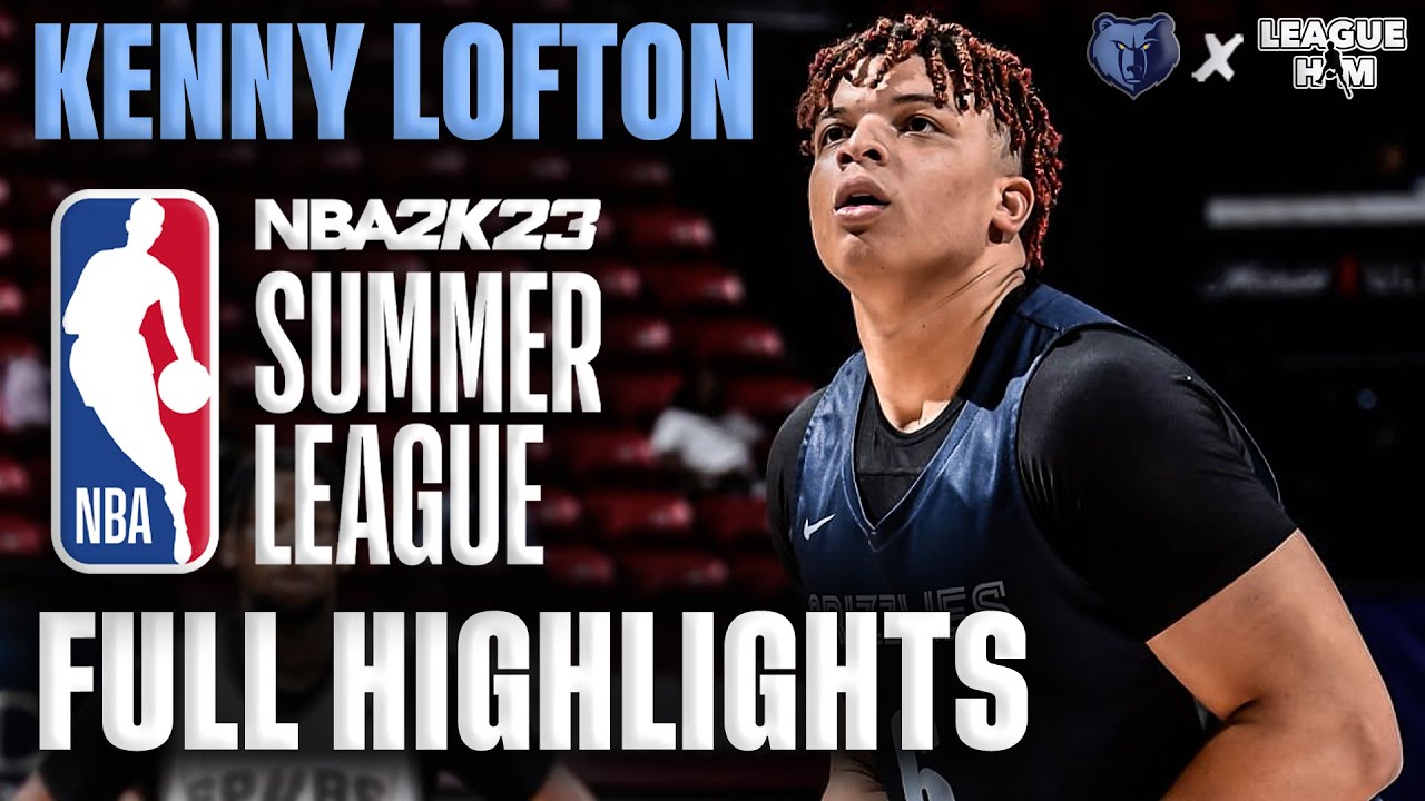 Kenny Lofton Jr. Full NBA Summer League Highlights | Memphis Grizzlies Two-Way Player out of LA Tech