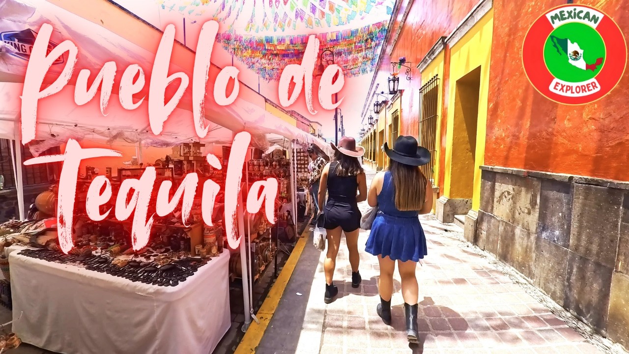 Pueblo de Tequila 4K  Walking Tour