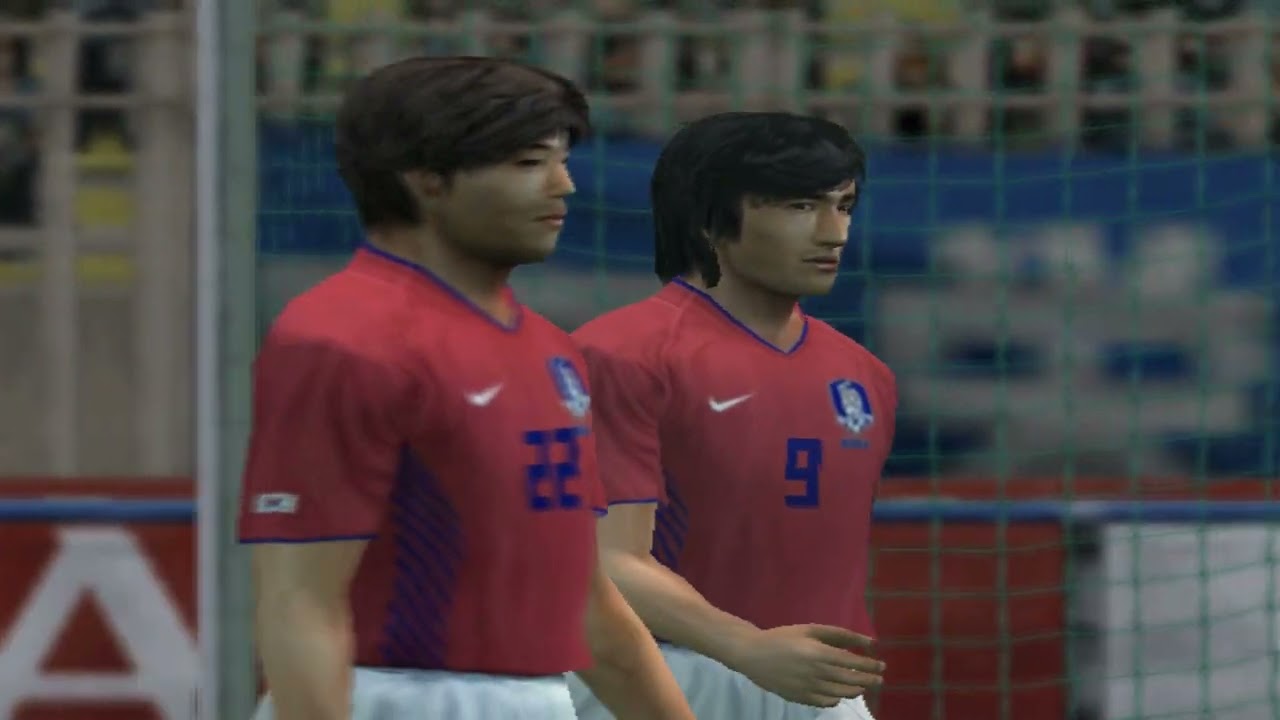 Pro Evolution Soccer 6 - South Korea vs Japan (PCSX2, PAL)