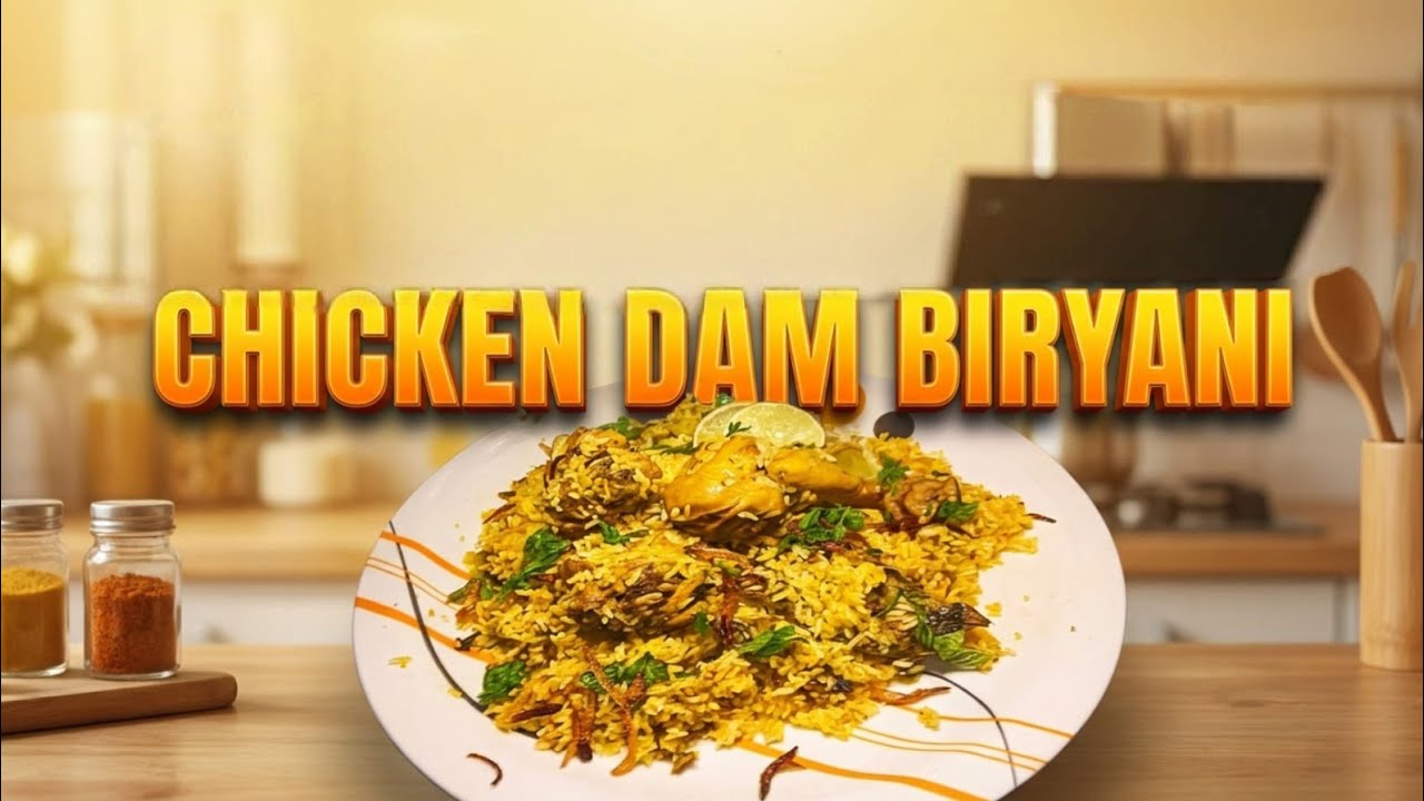 चिकन दम बिरयानी #रेसिपी 25 से 30 मिनट में बनाएं#2026 New year chicken dam biryani#✅ long video#🙏👍