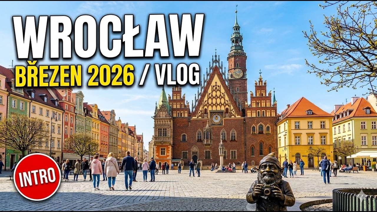 🎬 WROCŁAW 🇵🇱 Dynamický sestřih z Insta360 (ZOO, Neony, Rynek & SkyTower)