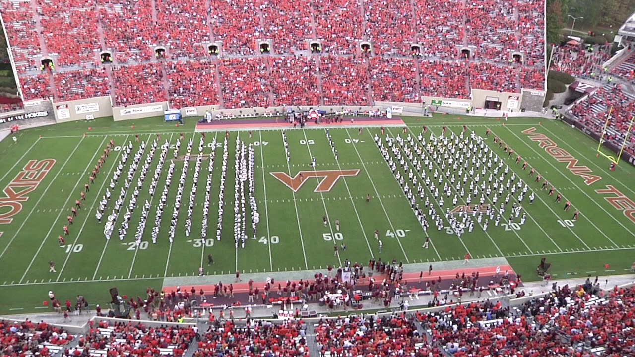 VT vs. UNC- Halftime Performance 10.21.17