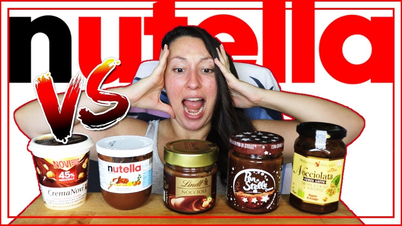 LA MIGLIORE CREMA SPALMABILE DI SEMPRE! NUTELLA, PAN DI STELLE, NOVI, LINDT, RIGONI