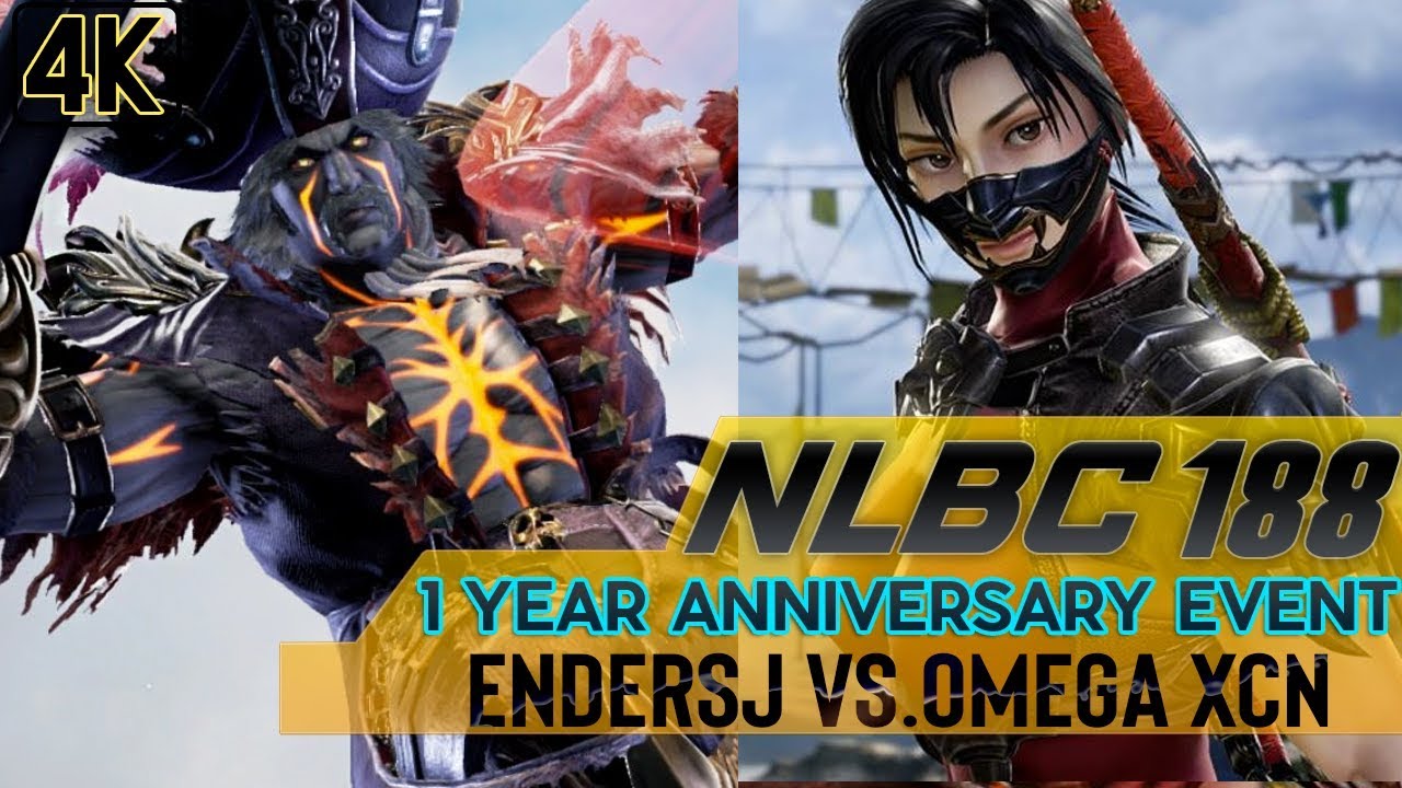 Soulcalibur 6 - EndersJ (Cervantes) vs. Omega XCN (Taki) @NLBC 188 [4K/60FPS]