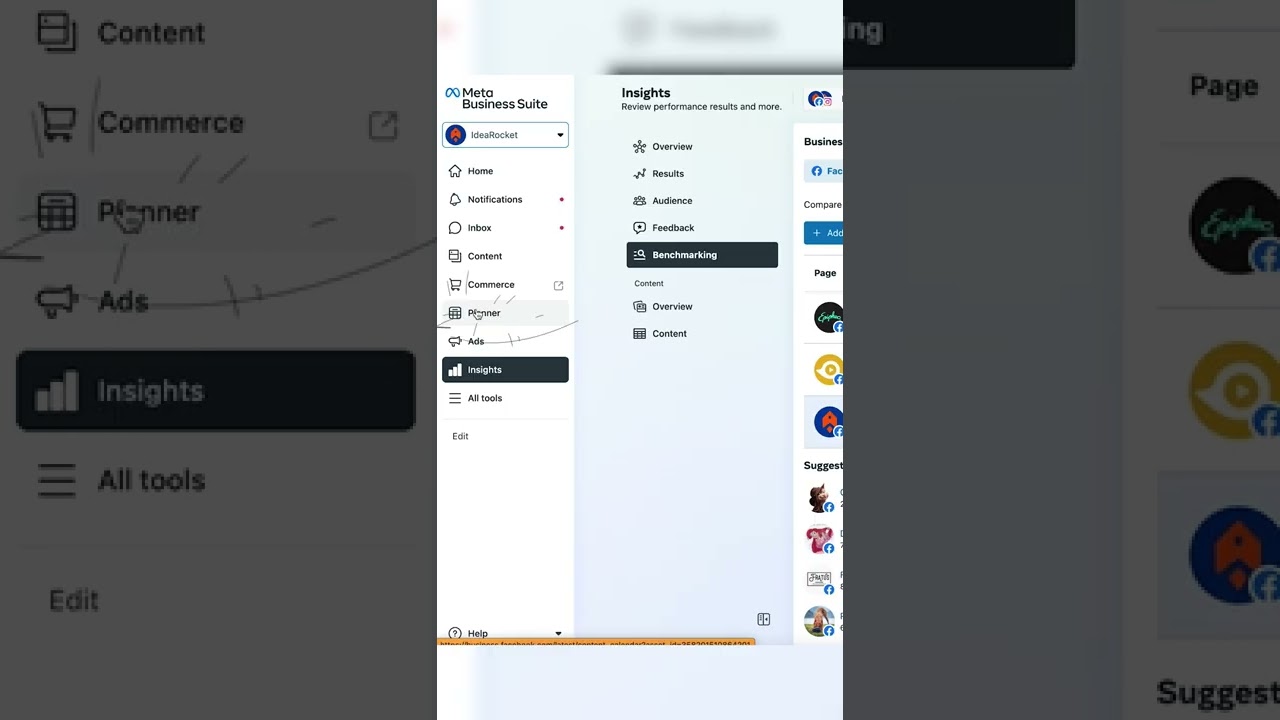 How to find facebook and instagram analytics