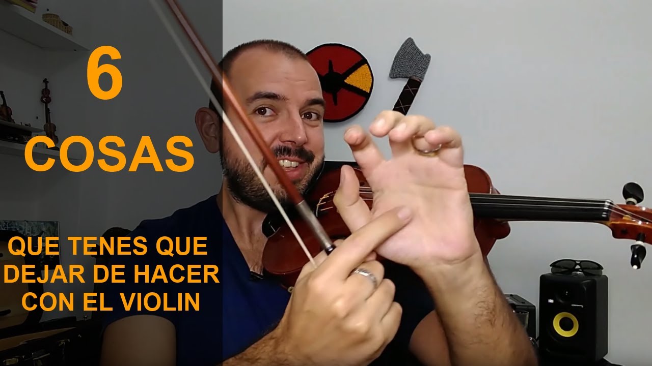 6 Cosas que tenes que dejar de hacer con el violin INMEDIATAMENTE! - TheMulza.com
