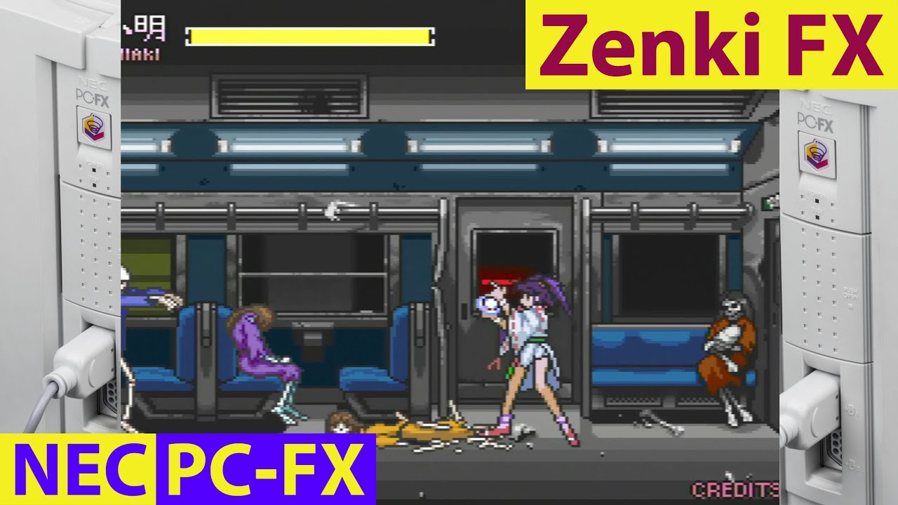 Zenki FX: Vajra Fight - The Reason to Own a PC-FX - NEC PC-FX Review