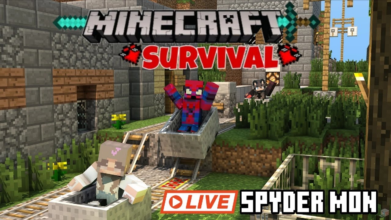 🔴 LIVE: From nothing to something | Minecraft Survival 🌍|| MINECRAFT SURVIVAL WORLD