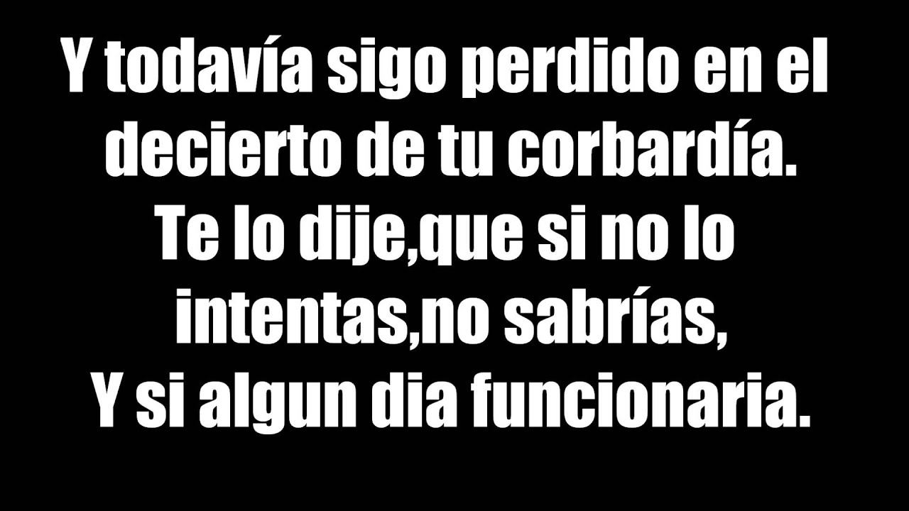 Ulises Bueno-Intento (LETRA)