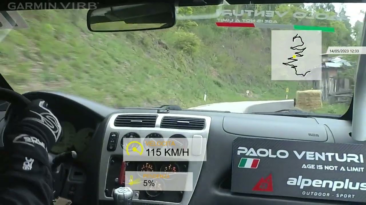 Italian hillclimb race Levico Vetriolo Panarotta.