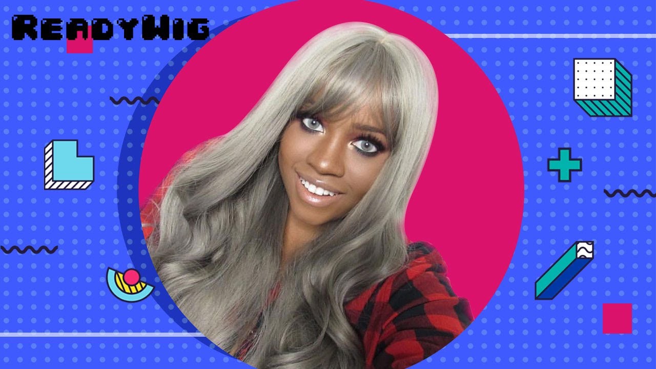 Quality Trendy Grey Wig Readywig | Cr. Jazzyda