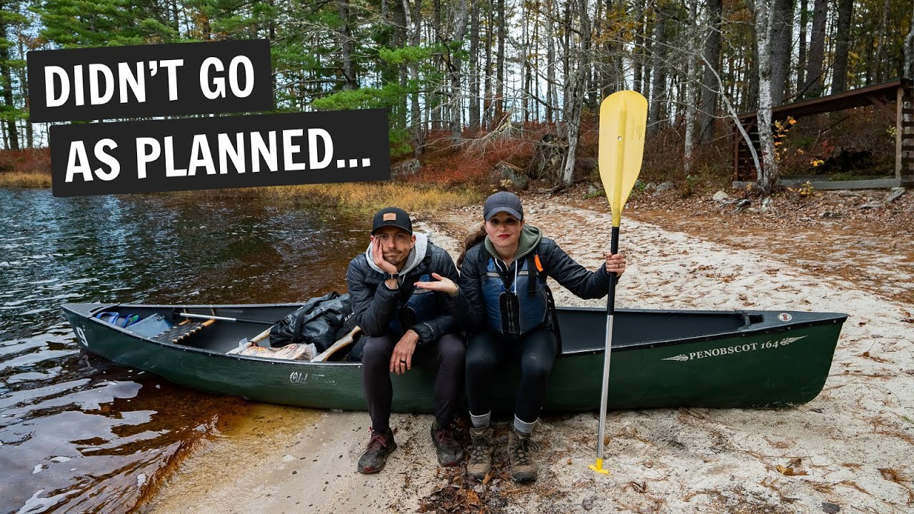 Our first CANOE CAMPING trip was a FAIL! (Kejimkujik National Park in Nova Scotia)