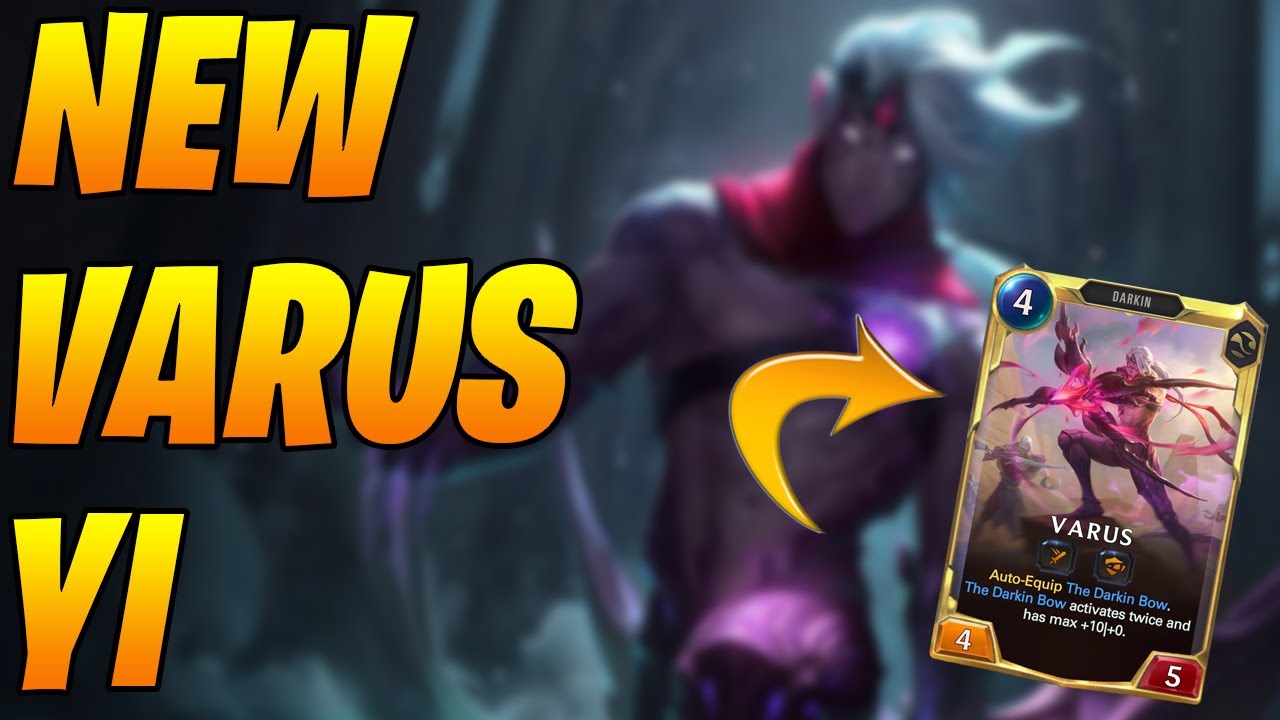 *NEW* Varus Master Yi 2 Threat Deck | Legends of Runeterra | Controltheboard