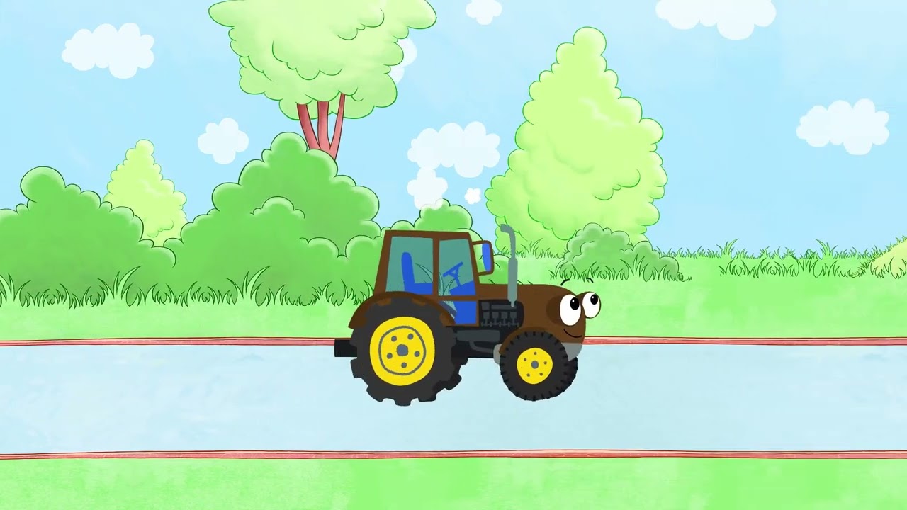 Der Traktor und die magische Garage - Kinder Video - deutsch