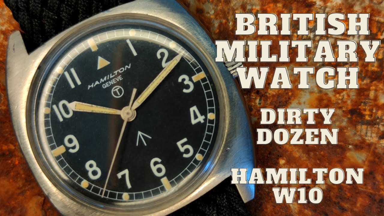 HAMILTON Dirty Dozen W10 cal. 649 Britisch military watch full Servive restoration