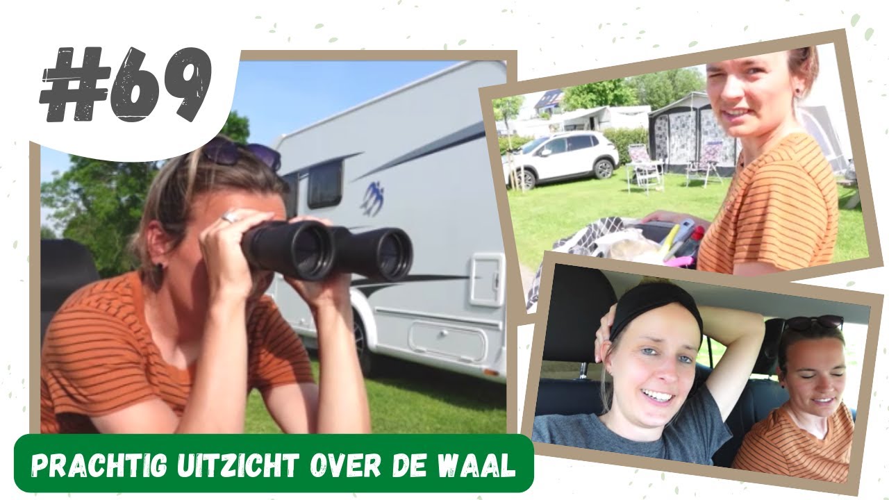 #69 PRACHTIG UITZICHT OVER DE WAAL I Camping de Grote Altena