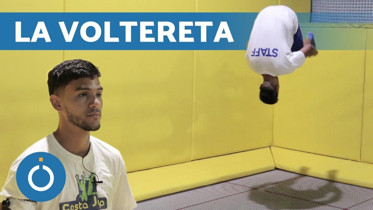 Cómo hacer SALTOS en CAMA ELÁSTICA - VOLTERETA en cama elástica
