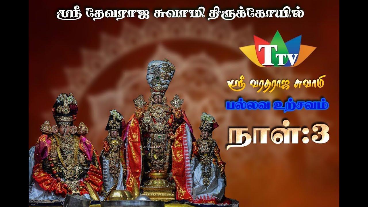 🔴LIV E Day-03 பல்லவ  உற்சவம்  வரதராஜப் பெருமாள் கோயில்  , Varadharaja Perumal kanchipuram
