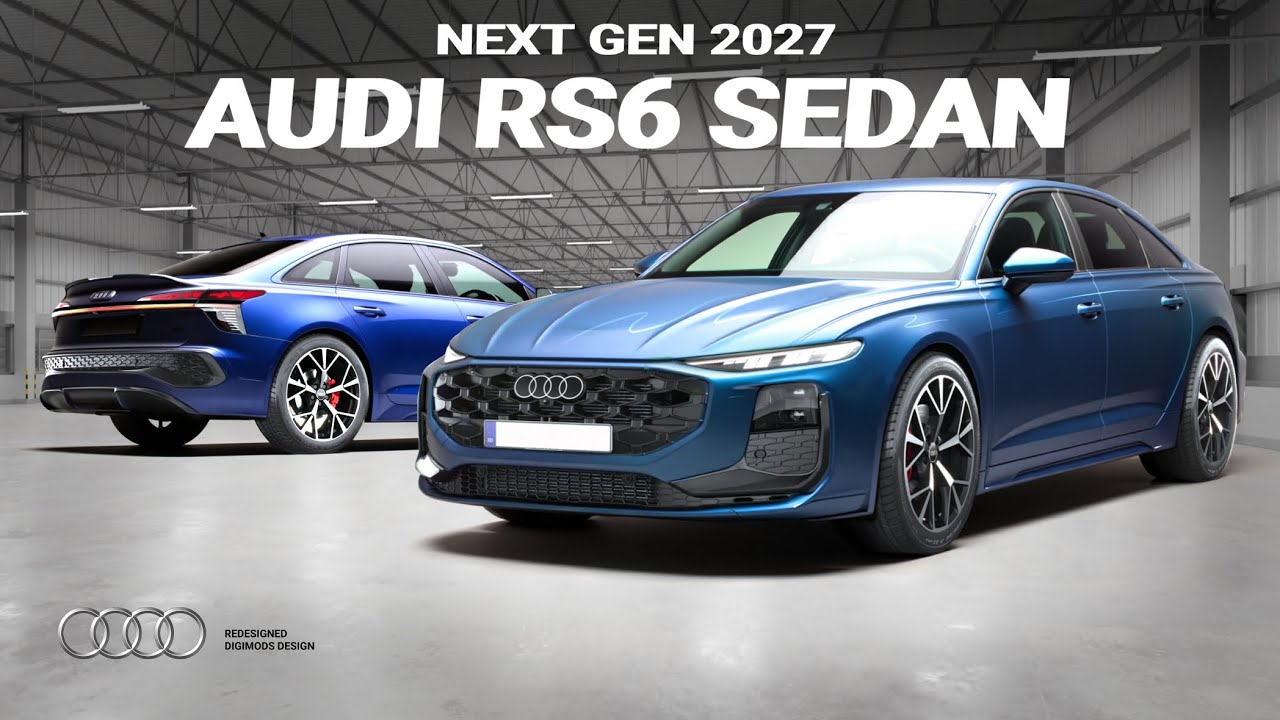 Audi RS6 Sedan 2027: самый смелый рестайлинг, потрясающий автомобильный мир?