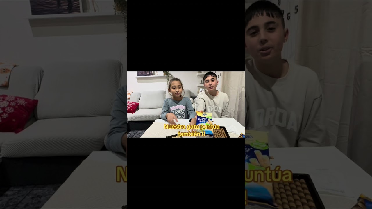 Probando wafers rellenos de coviran!