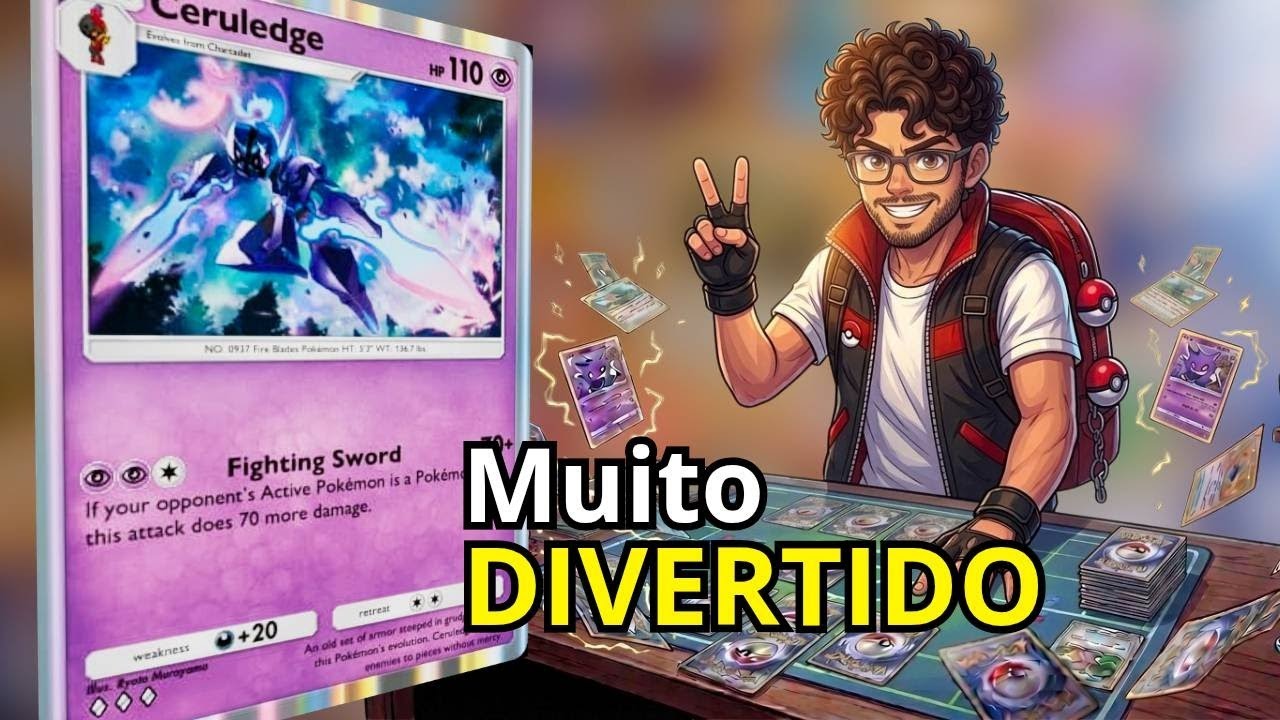 Deck Ceruledge vale a pena? Testei no evento