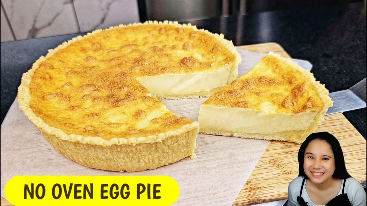 Egg Pie Pero WALANG OVEN? Walang Problema dahil pwede mo na itong gawin kahit walang oven!