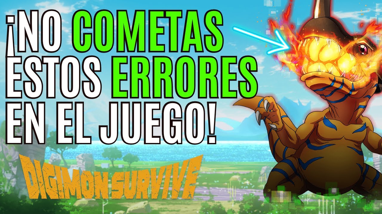 ⚡ (GU&Iacute;A) de INICIO de DIGIMON SURVIVE ⚡ QUE HACER al INICIO de DIGIMON SURVIVE ⚡