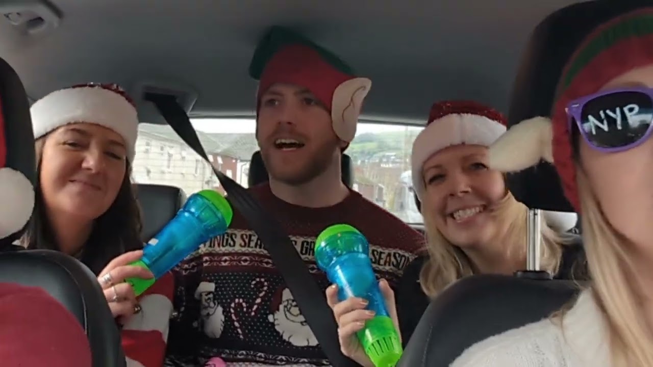 Nant-y-Parc Primary School Christmas Carpool Karaoke 2024