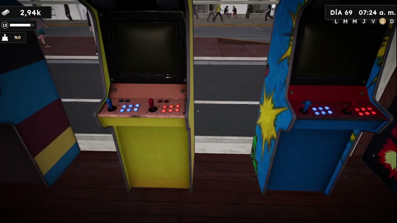 La tienda de videojuegos. X. console shop simulator