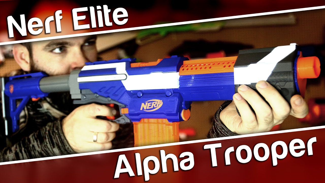 Die beste Nerf? Die Nerf Elite Alpha Trooper im Überblick