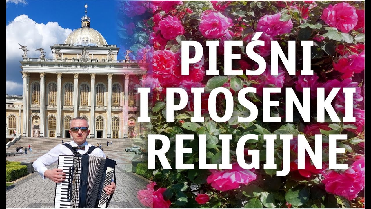 Najpiękniejsze pieśni i piosenki religijne na akordeonie i saksofonie.