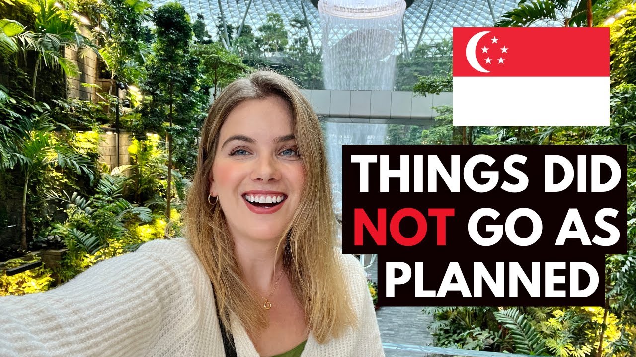 CHANGI AIRPORT IS AMAZING.... except for one very important thing.