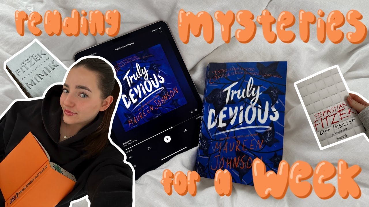 reading mysteries for a week! *spoilerfreier lesevlog*