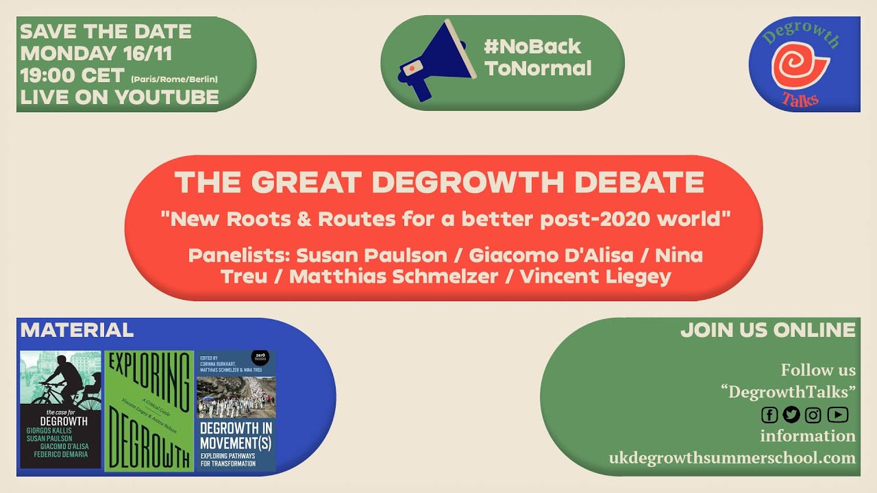 The Great Degrowth Debate