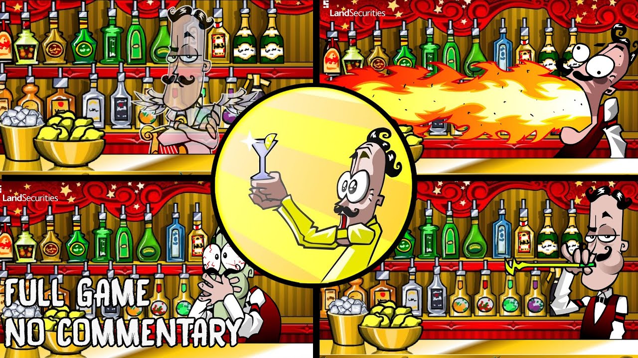 Bartender: The Right Mix (2011) ALL ENDINGS | FULL Game, No commentary Walkthrough (4K) 2160p60fps