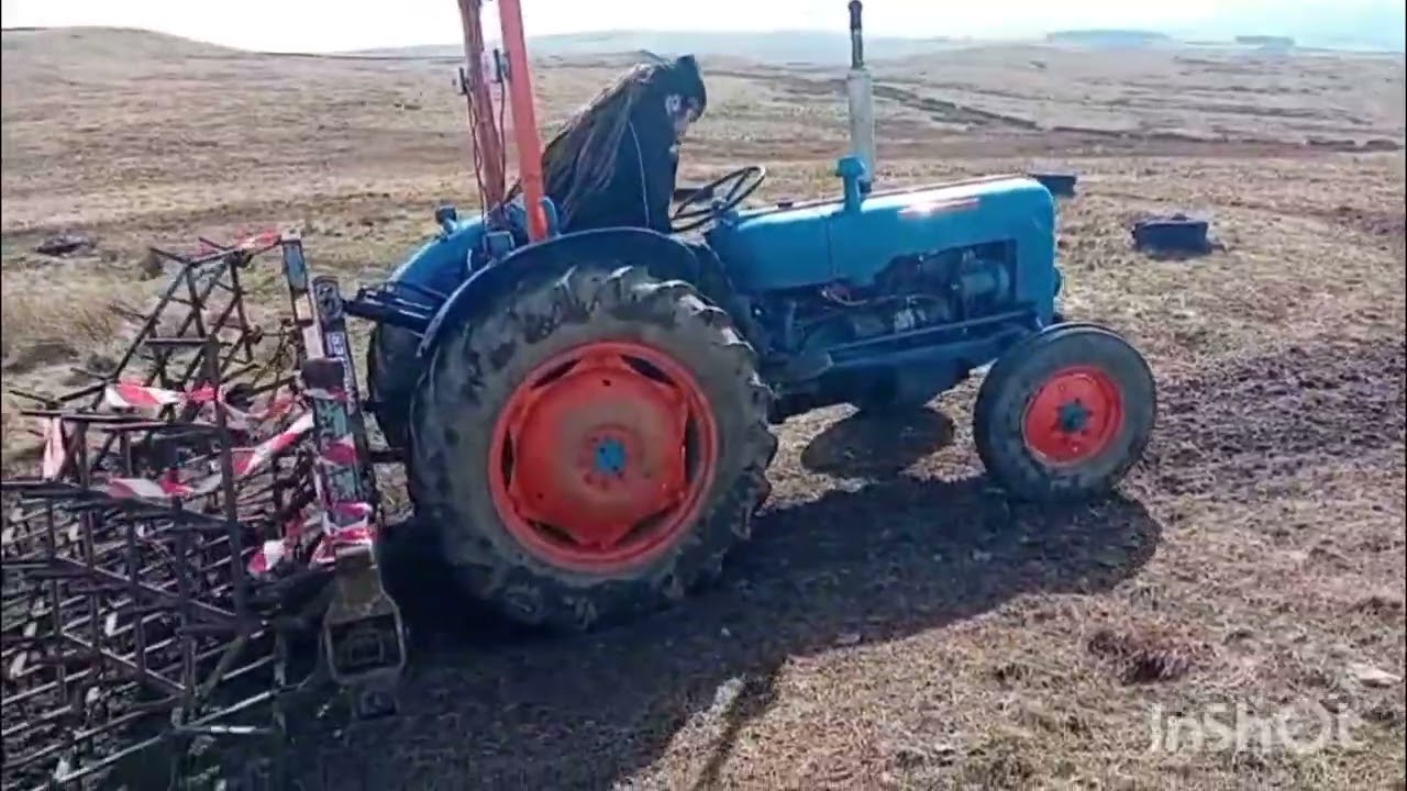 Fordson Dexta 1962 года / наконец-то заставляем старичка работать
