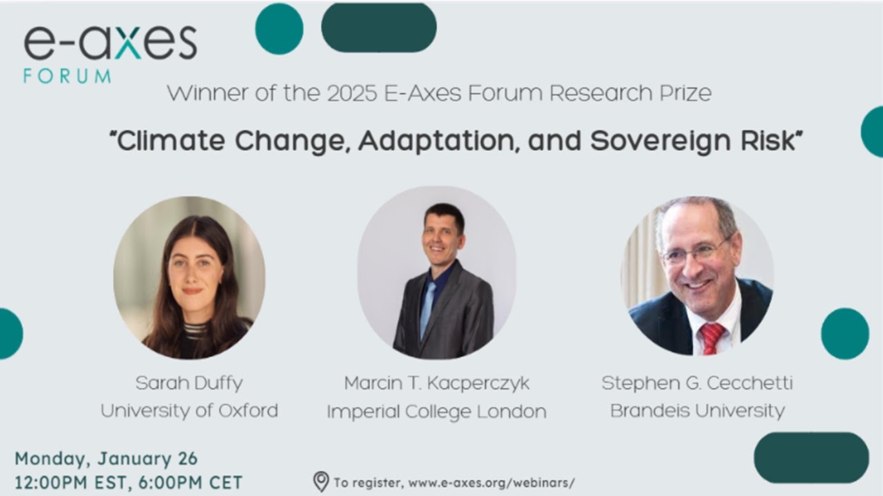 Climate Change, Adaptation, and Sovereign Risk