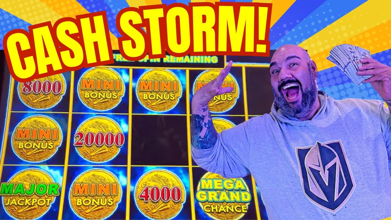 STORM OF CASH AND BIG WINS ON DOLLAR STORM!!