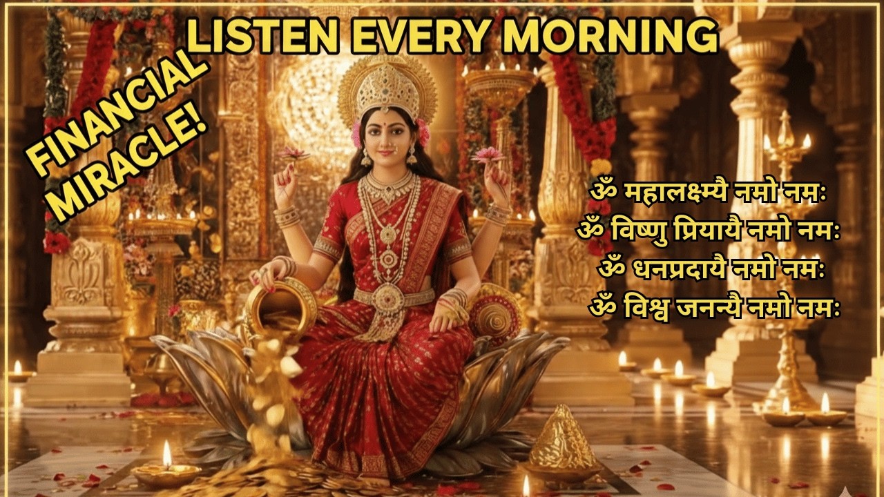 This Lakshmi Mantra Works Wonders on Your Finances | Om Mahalaxmi Namo Namah