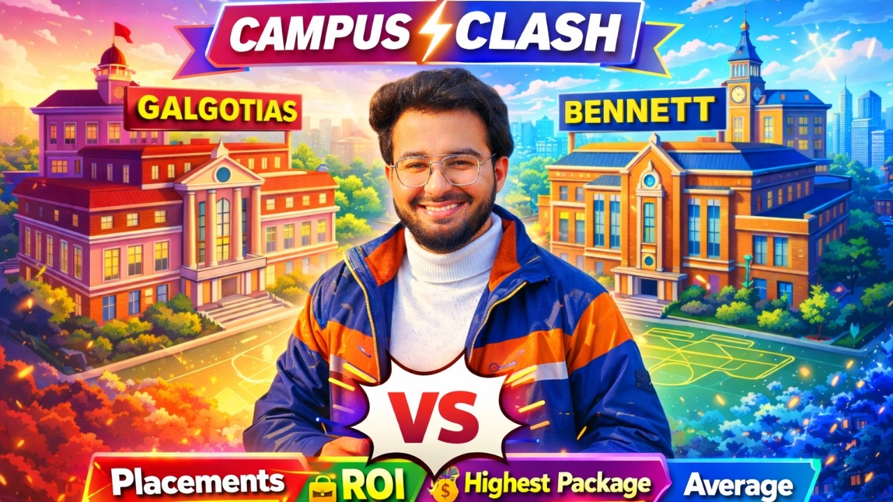🔥Campus Clash : Galgotias University vs Bennett University | Placements & ROI | College Review 2026