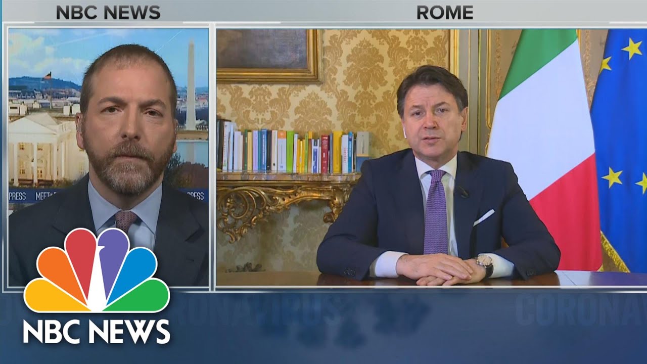 Full Italian PM: 'We Are Suffering Very Much' | Meet The Press | NBC News