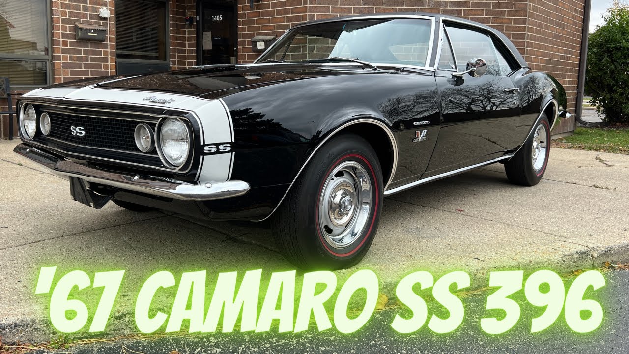 1967 Chevrolet Camaro SS 396 #s Match - 4spd - SOLD