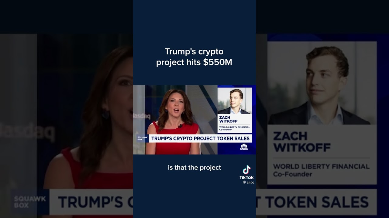 Trump's Crypto Project Hits $550M