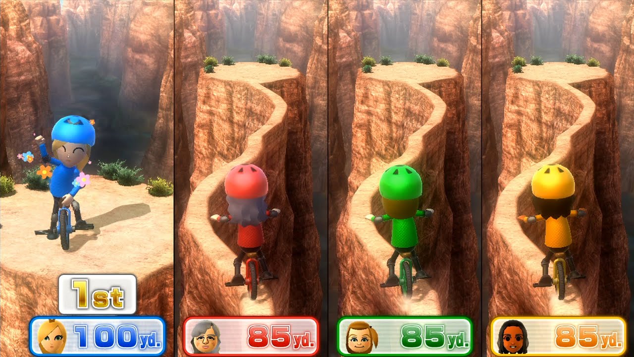 Wii Party U Miniganmes - Rosalina Vs Joana Vs Polly Vs Faustine (Master Difficulty)