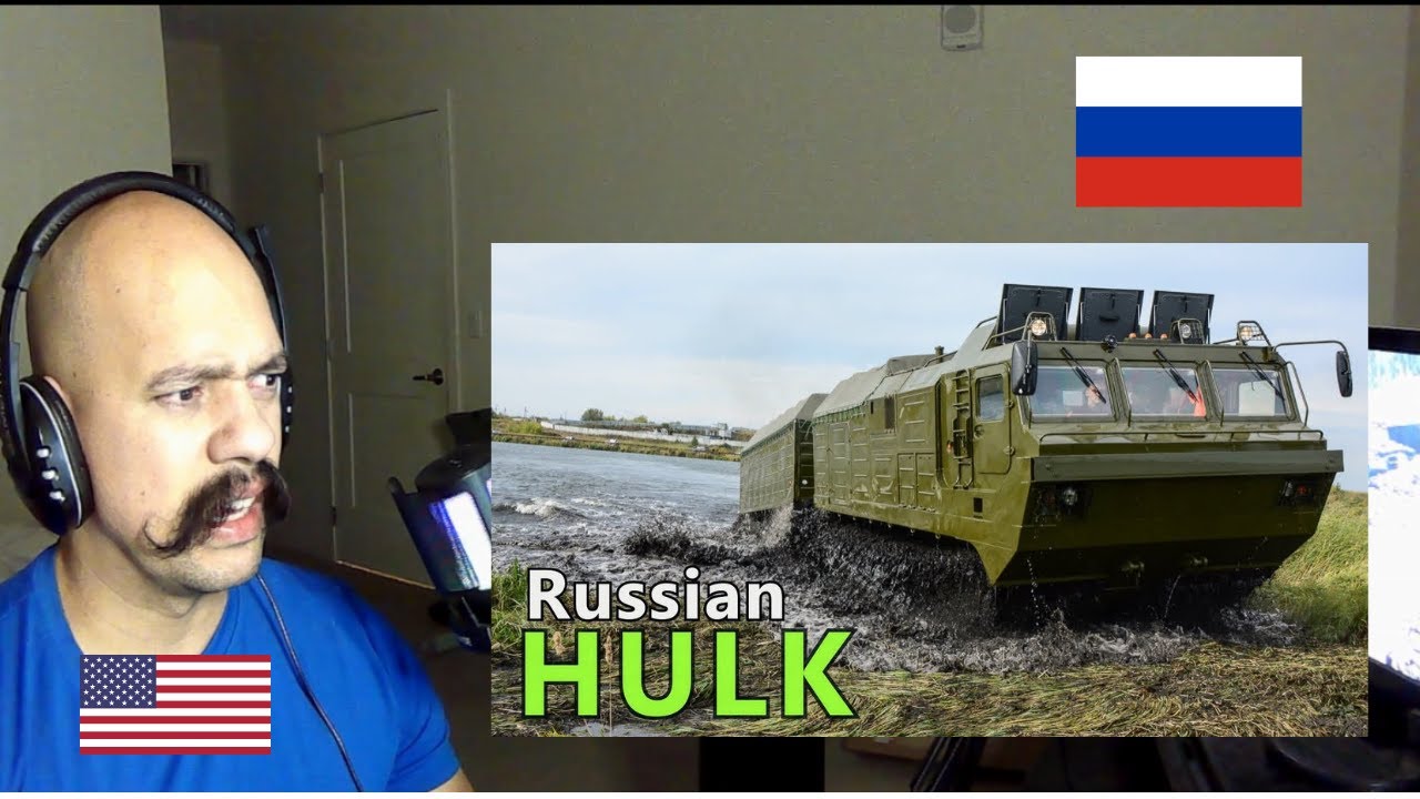 VITYAZ DT30   Legendary 30 Ton Tracked Cross Country Vehicle | American Reacts To Russian Innovation